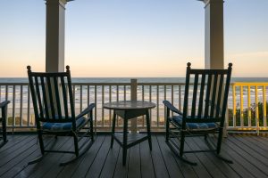 View of the water from your Litchfield Beach vacation home