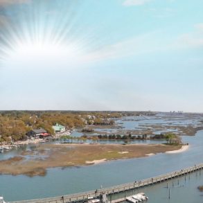 Georgetown from the air