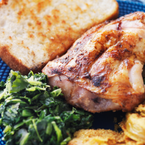 plate of southern food