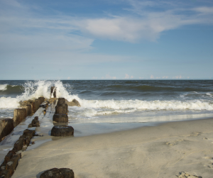 The beach at Pawleys Island