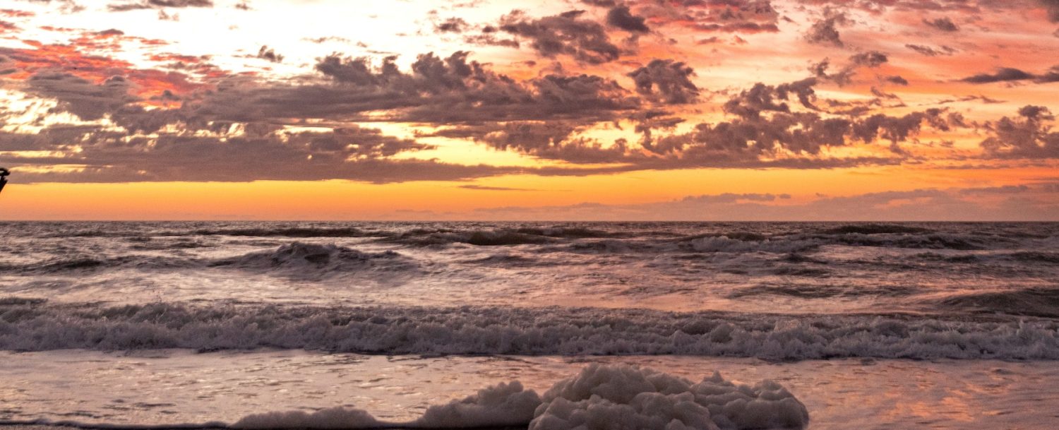 Pawleys Island Shoreline sunset Summer